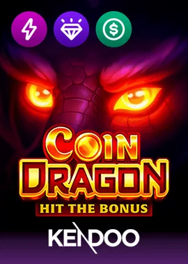Coin Dragon pokie by Kendoo at Lucky Ones